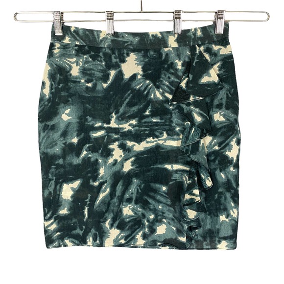 NEW Ann Taylor Faux Wrap Silk Skirt - Picture 1 of 10